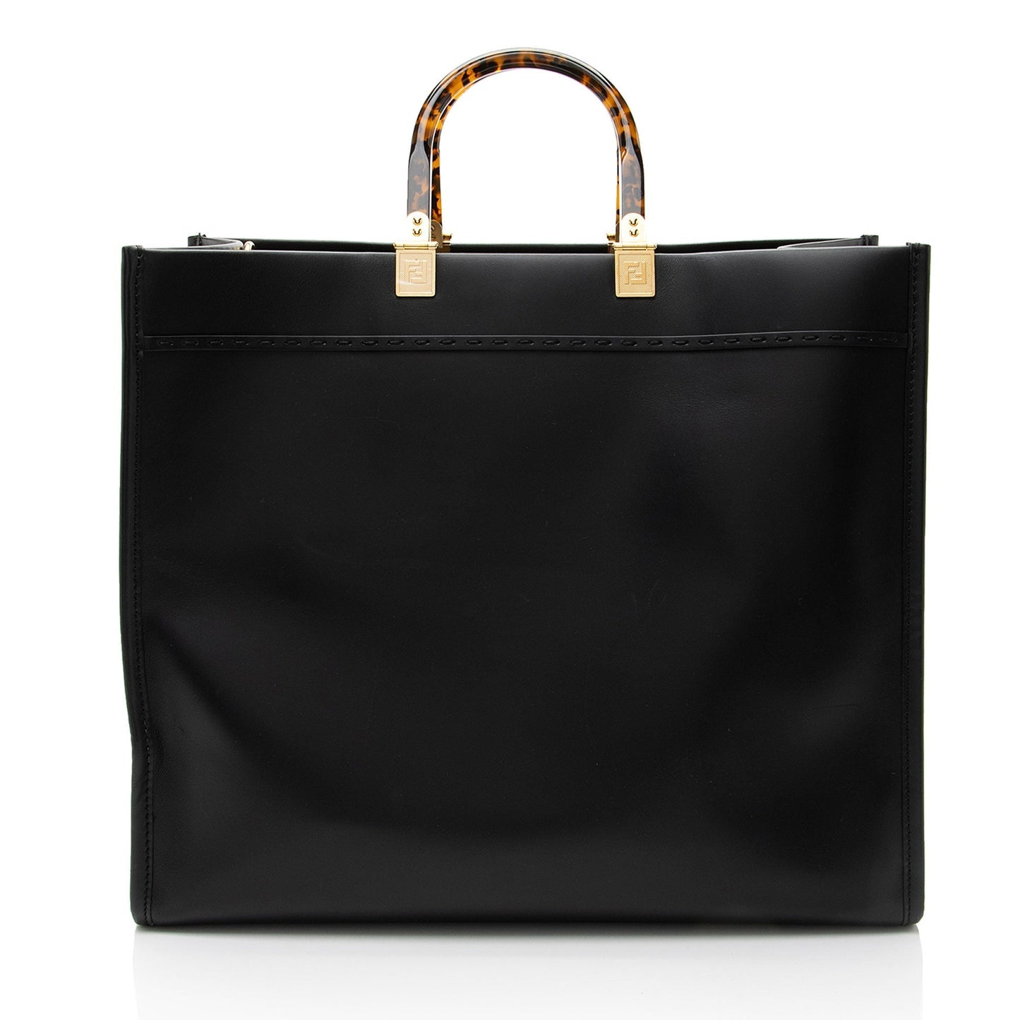 Fendi X Sara Coleman FF Vertigo Canvas Shopping Tote