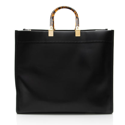 Fendi X Sara Coleman FF Vertigo Canvas Shopping Tote