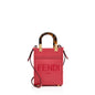 Fendi Leather Sunshine Mini Shopper Tote
