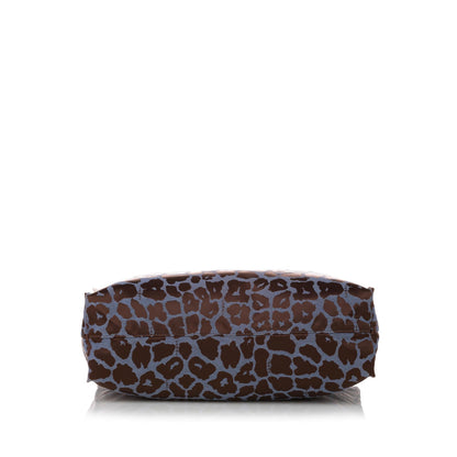 Fendi Leopard Print Nylon Tote Bag (SHG-31059)