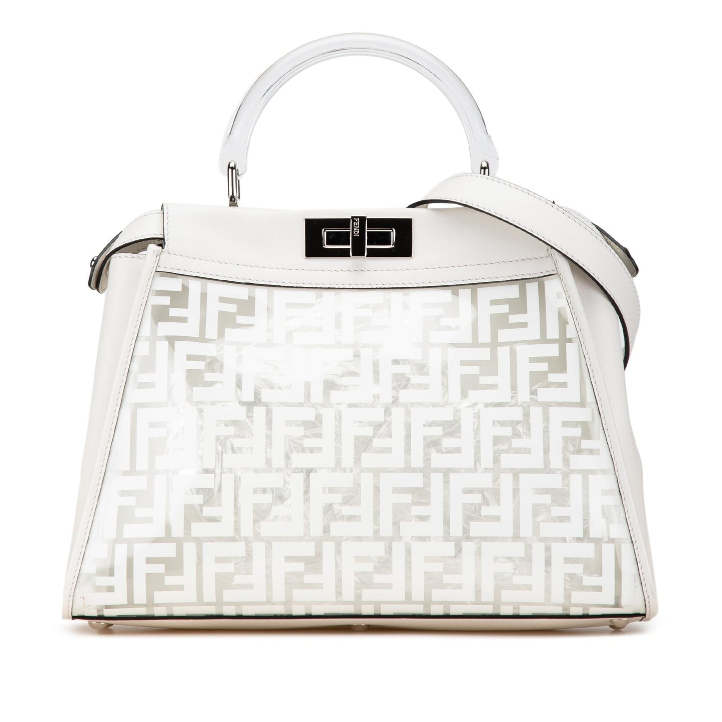 Fendi Limited Edition Medium Pvc Peekaboo Satchel Shg-256Y9Y