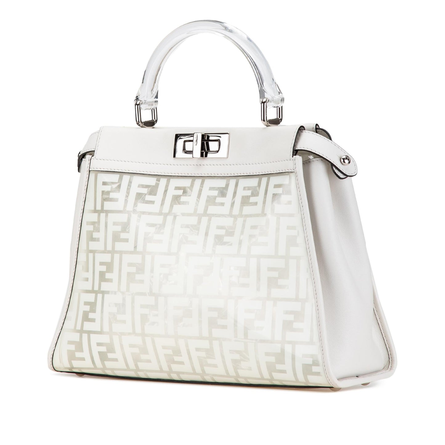 Fendi Peekaboo Leather Red Handbag Style 4
