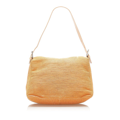 Fendi Mamma Forever Canvas Shoulder Bag (SHG-DlKaOE)
