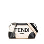 Fendi By The Way Canvas Red Handbag
