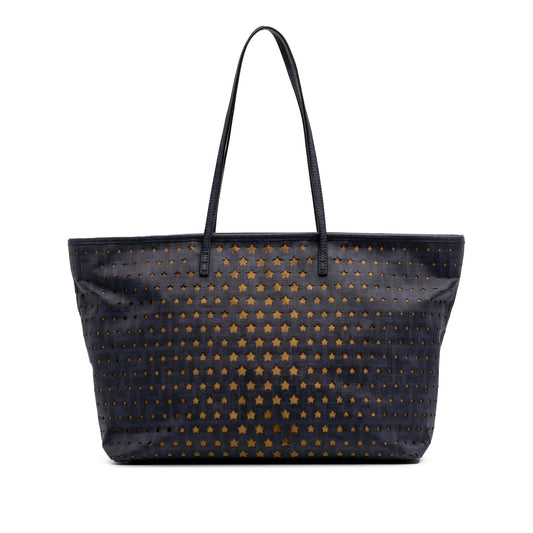 Fendi Roll Canvas Red Tote Bag Canvas