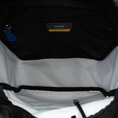 Fendi Medium Econyl Santander Cuoio Roma Fendiness Backpack