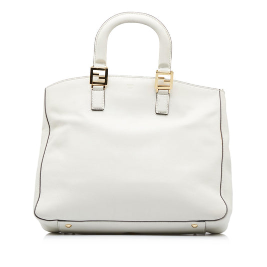 Fendi Medium Glacier FF Tote Shg-Pbfmzo