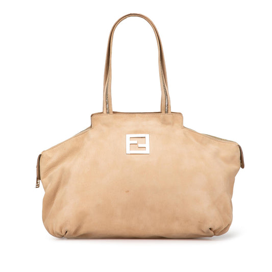 Fendi Tote Zucchino Red Tote Bag Style 65