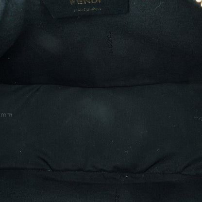 Fendi Fendigraphy Leather Red Shoulder Bag