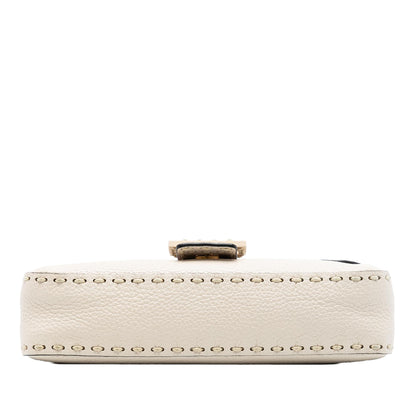 Fendi Zucchino Red Shoulder Bag Style 46
