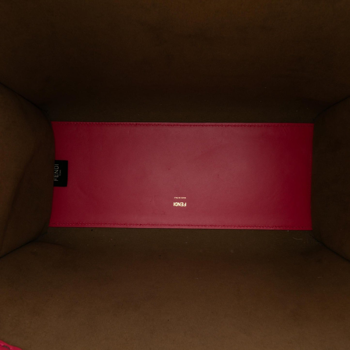 Fendi Medium Leather Sunshine Shopper Tote