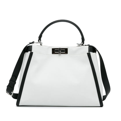 Fendi Medium Peekaboo ISeeU Satchel (SHG-gZTnl6)