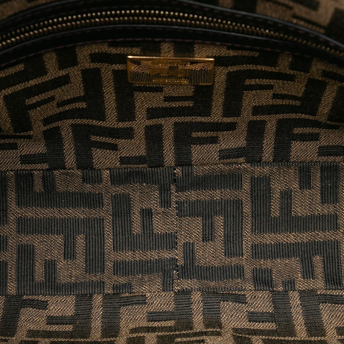 Fendi Tote Zucchino Red Tote Bag Style 81