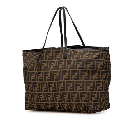 Fendi Roll Canvas Red Tote Bag Style 2