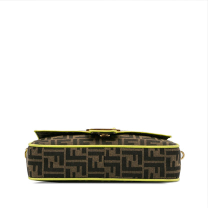 Fendi Medium Zucca Fluo Trim Baguette Satchel (SHG-jS2nD7)