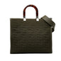 Fendi Medium Zucca Sunshine Shopper Tote