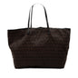 Fendi Medium Zucchino Canvas Roll Tote