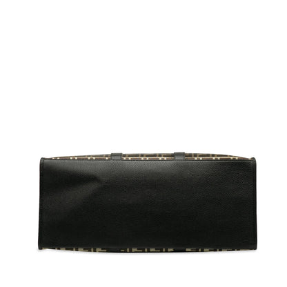 Fendi Metallic Zucca Karligraphy Tote (SHG-mXbml9)
