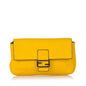 Fendi Micro Baguette Leather Crossbody Bag (SHG-31443)
