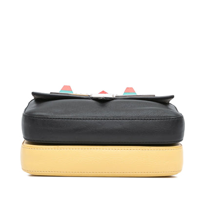 Fendi Micro Hypnoteyes Double Baguette Satchel