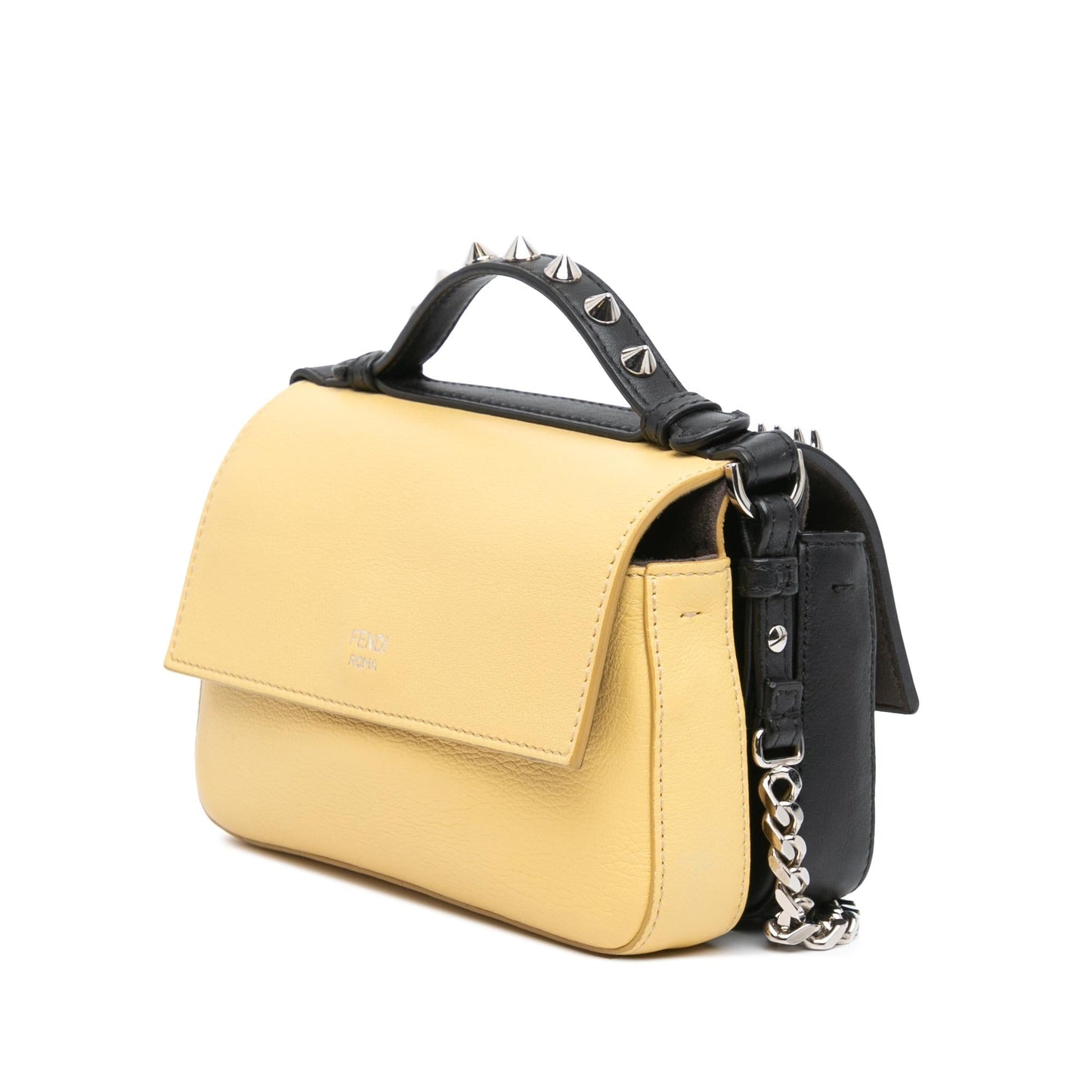 Fendi Micro Hypnoteyes Double Baguette Satchel