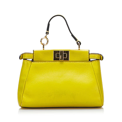 Fendi Micro Peekaboo Satchel (SHG-GO8q8W)