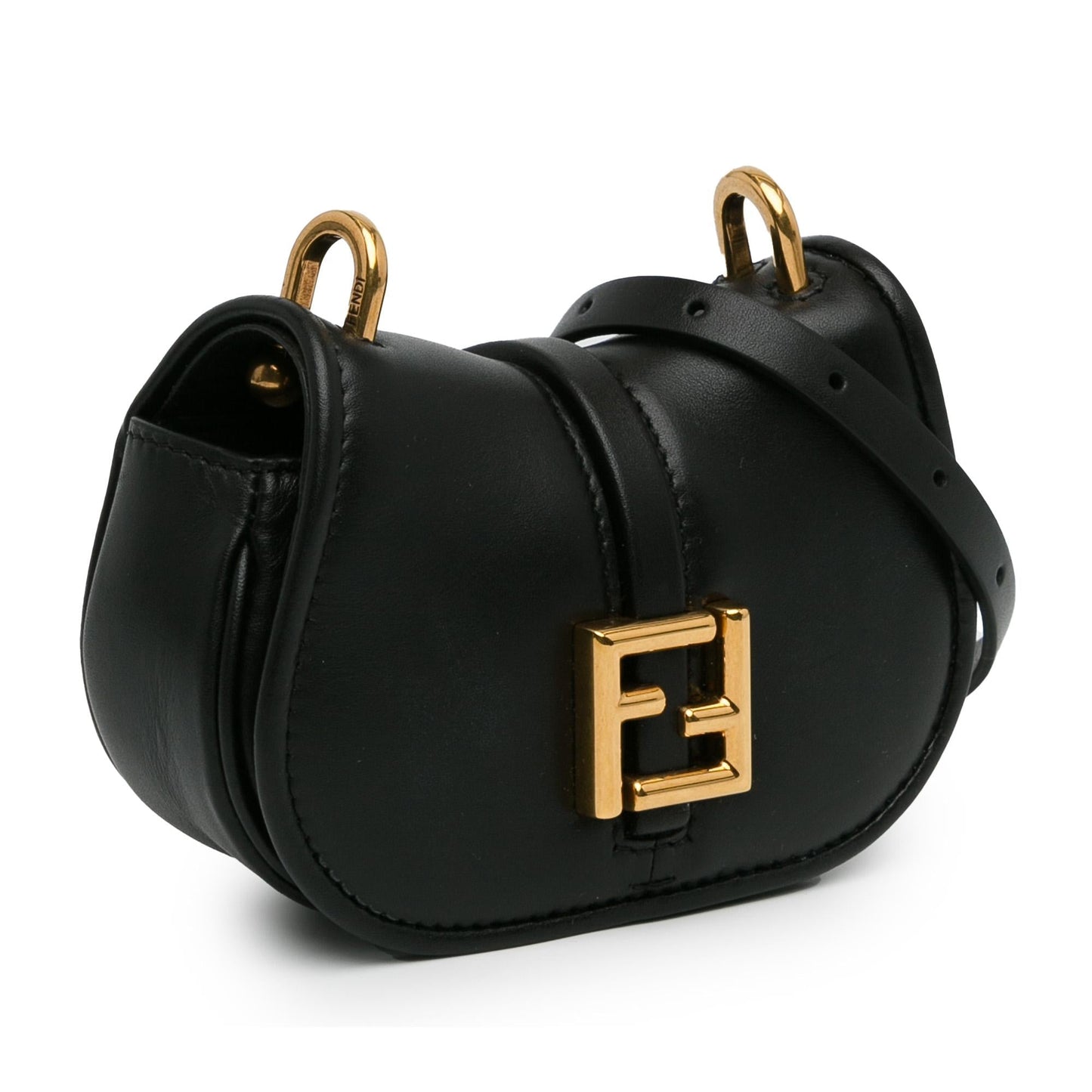 Fendi Mini Leather Cmon Crossbody Bag (SHG-87wZ4Z)