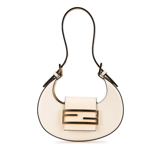 Fendi Mini Leather Cookie Hobo Shg-Qpv5Q0