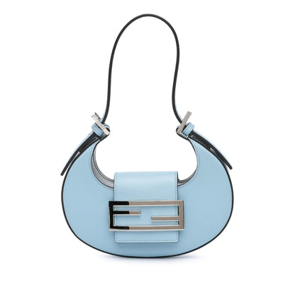 Fendi Mini Leather Red Shoulder Bag Leather