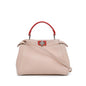 Fendi Mini Leather Iconic Peekaboo Satchel (SHG-wmlBOy)