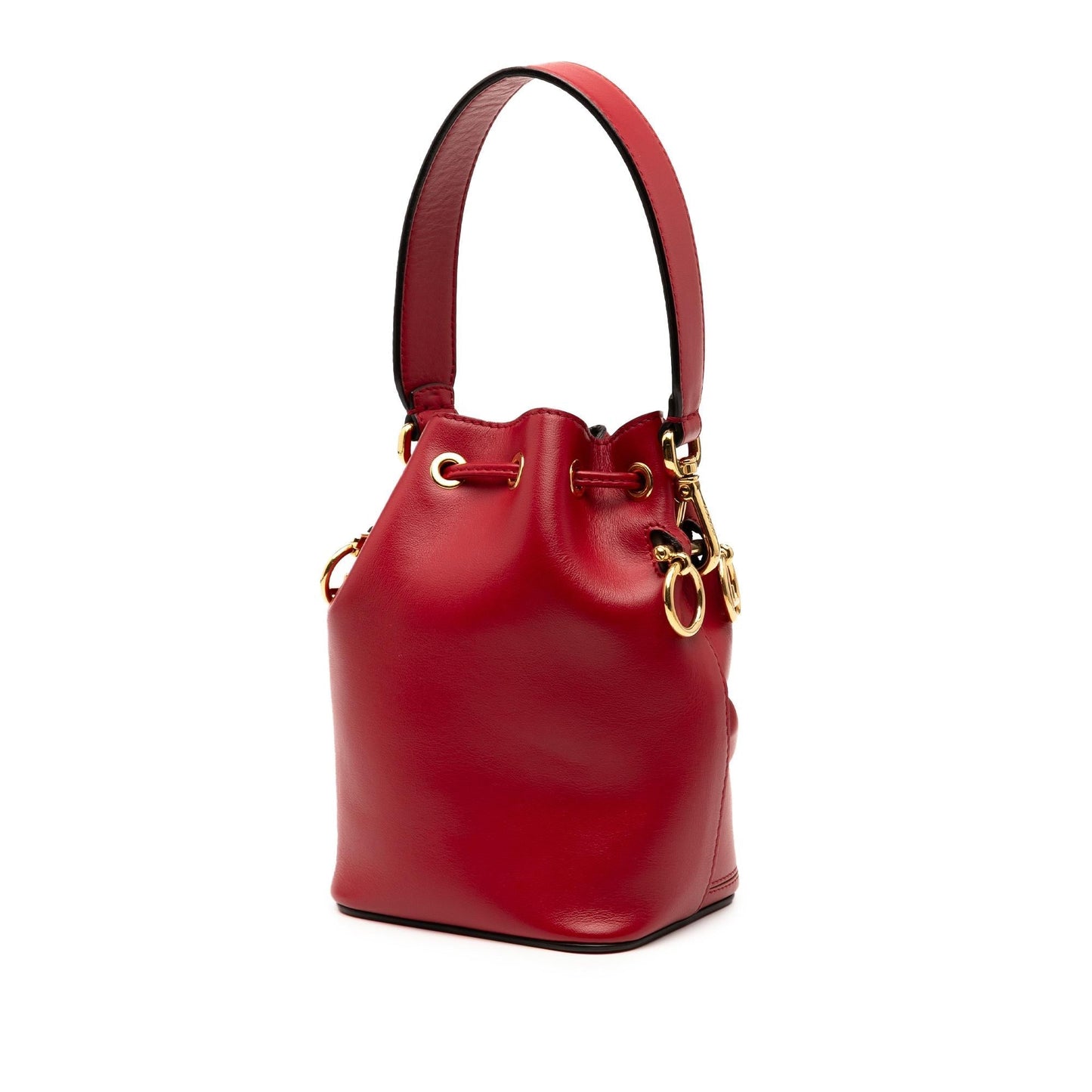 Fendi Mini Leather Mon Tresor Bucket Bag
