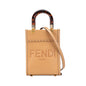 Fendi Sunshine Leather Red Tote Bag Style 7