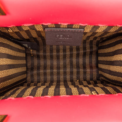 Fendi Sunshine Zucchino Red Tote Bag