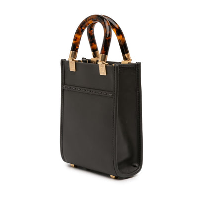 Fendi Sunshine Leather Red Tote Bag Style 5