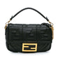 Fendi Mini Zucca Embossed Leather Baguette Satchel Shg-Cd0Erc