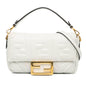Fendi Baguette Leather Red Shoulder Bag Style 17