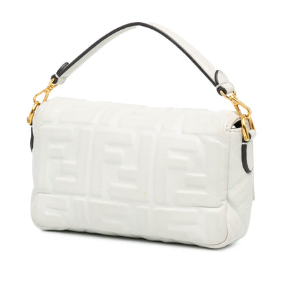 Fendi Baguette Leather Red Shoulder Bag Style 17