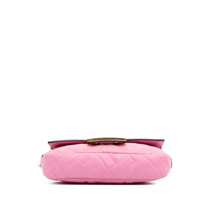 Fendi Fendigraphy Leather Red Shoulder Bag Style 2