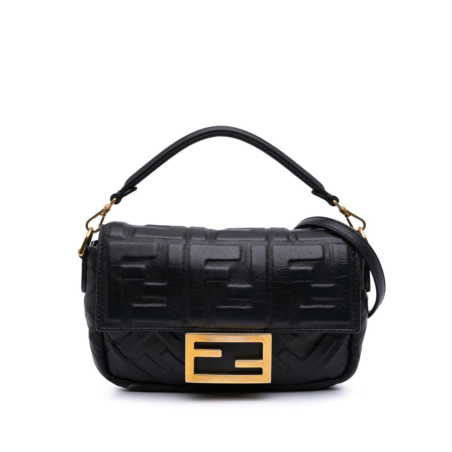 Fendi Baguette Zucchino Red Shoulder Bag Style 6
