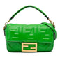 Fendi Baguette Leather Red Shoulder Bag Style 26