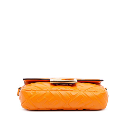Fendi Baguette Leather Red Shoulder Bag Style 53