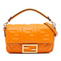 Fendi Baguette Leather Red Shoulder Bag Style 53
