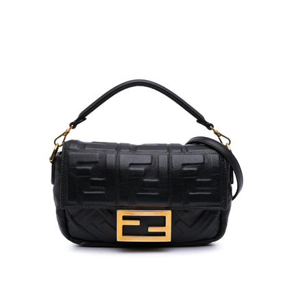 Fendi Baguette Leather Red Shoulder Bag Style 48