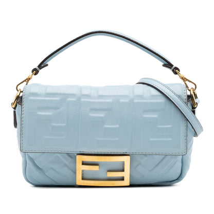 Fendi Baguette Leather Red Shoulder Bag Style 64