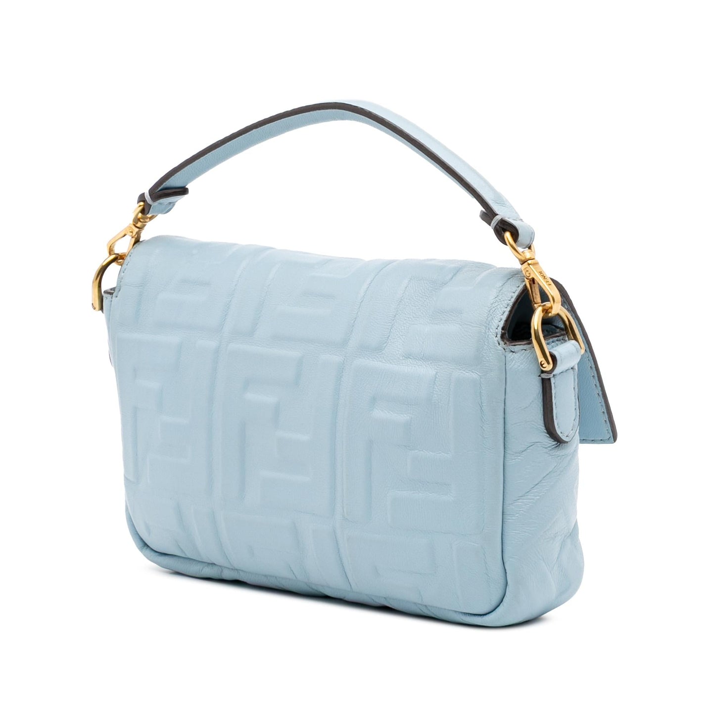 Fendi Baguette Leather Red Shoulder Bag Style 64