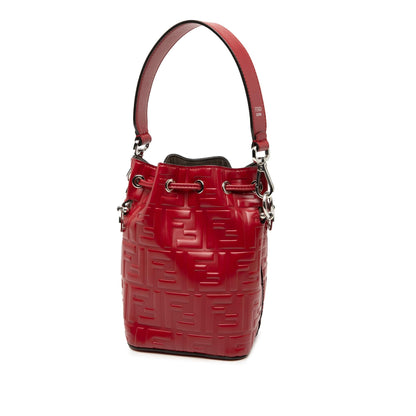 Fendi Mini Zucchino Red Handbag Style 4
