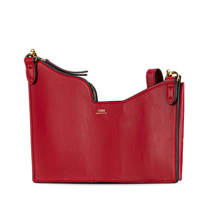 Fendi Mini Zucca And Leather 3 Pocket Crossbody Shg-Q6Drey