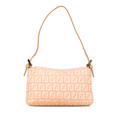 Fendi Mini Zucchino Canvas Baguette (SHG-ezjzrs)