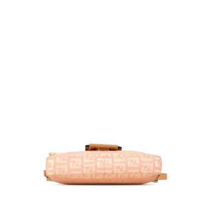Fendi Mini Zucchino Canvas Baguette (SHG-ezjzrs)