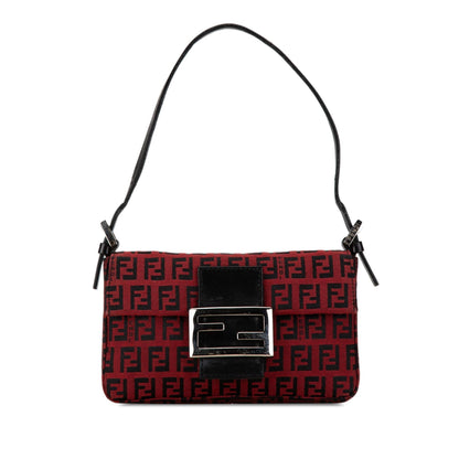 Fendi Mini Zucchino Canvas Baguette